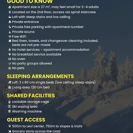 Leviloma - 27m2 B - Levistar - Levistar * Levi